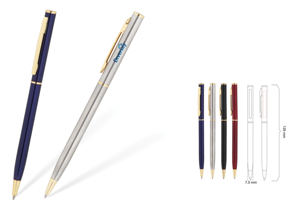 Metal Tükenmez Kalem 